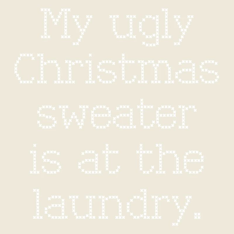 Lustiger Weihnachtspullover 