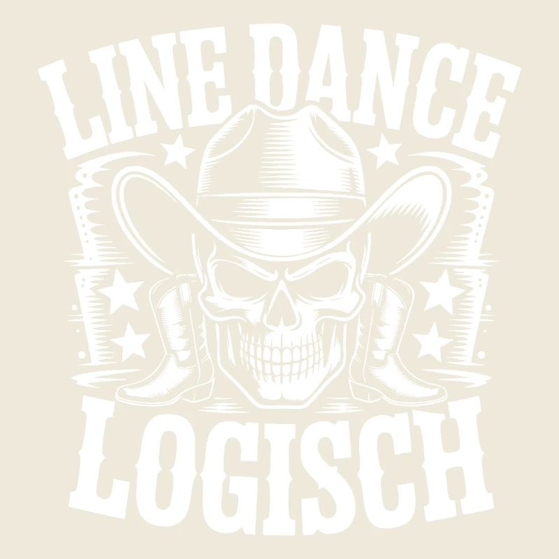 Line Dance Logisch Skull