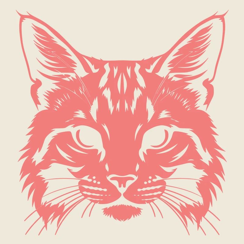 Cat Head Silhouette