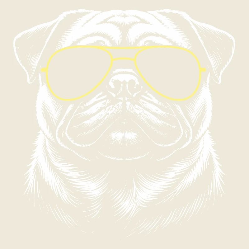 Mops Kopf