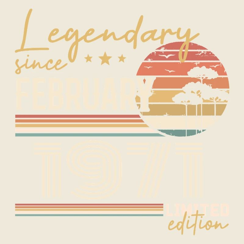 February 1971 Anniversary 1971 Legends February