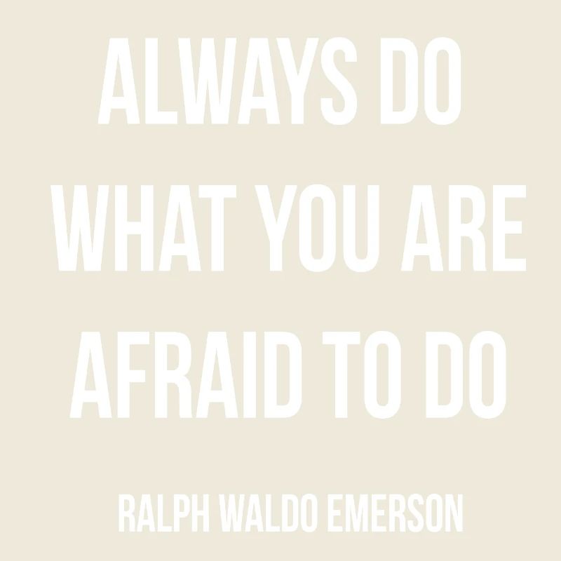 Dare to Do Emerson Quote Tee