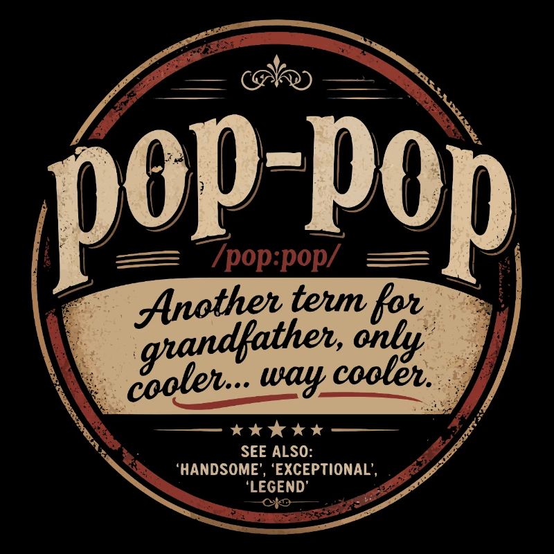 Pop-Pop-Definition – Cooler und legendärer Opa