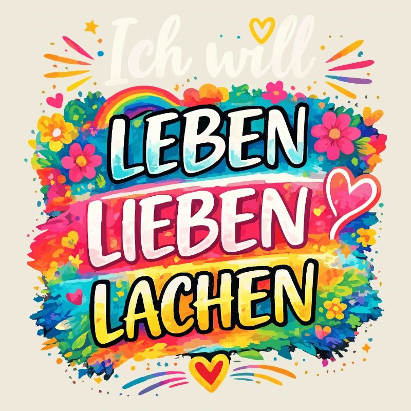 Ich will Leben-Lieben-Lachen