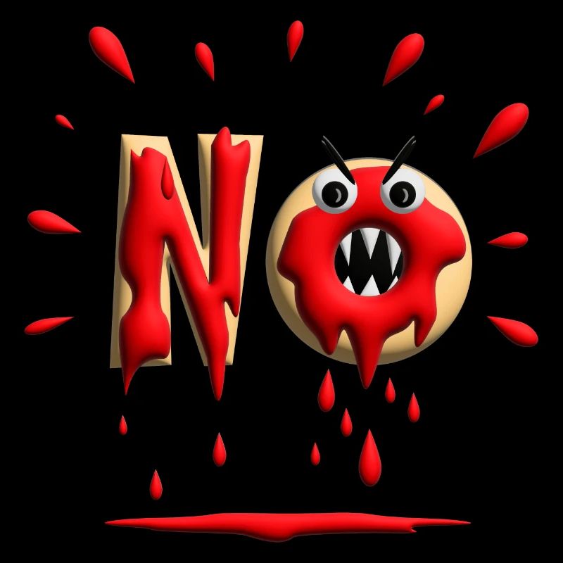 Donut mit bissigen No.