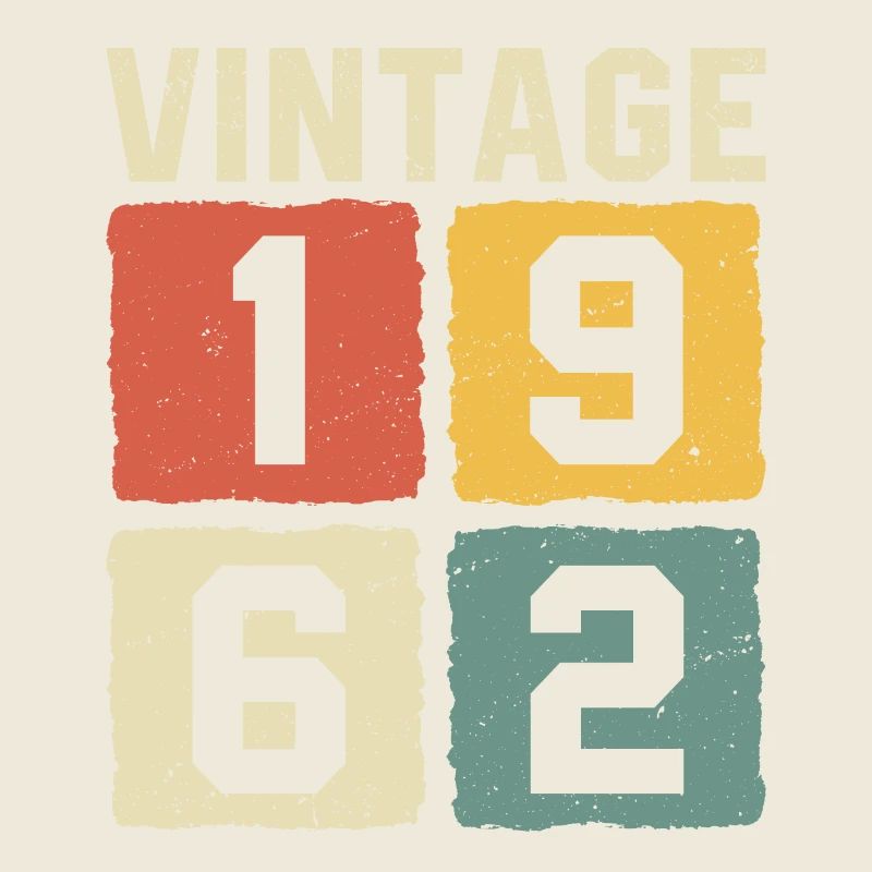 Millésime 1962 Né en 1962