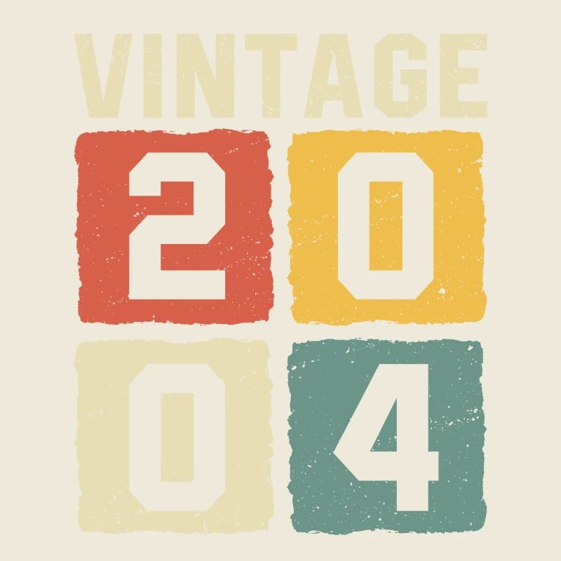 Vintage 2004 Geboren 2004