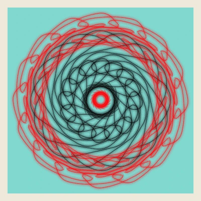 Abstract geometric design
