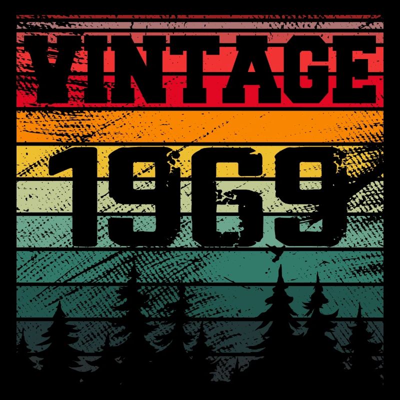 1969 Vintage Geburtstagsgeschenk 1969 Retro