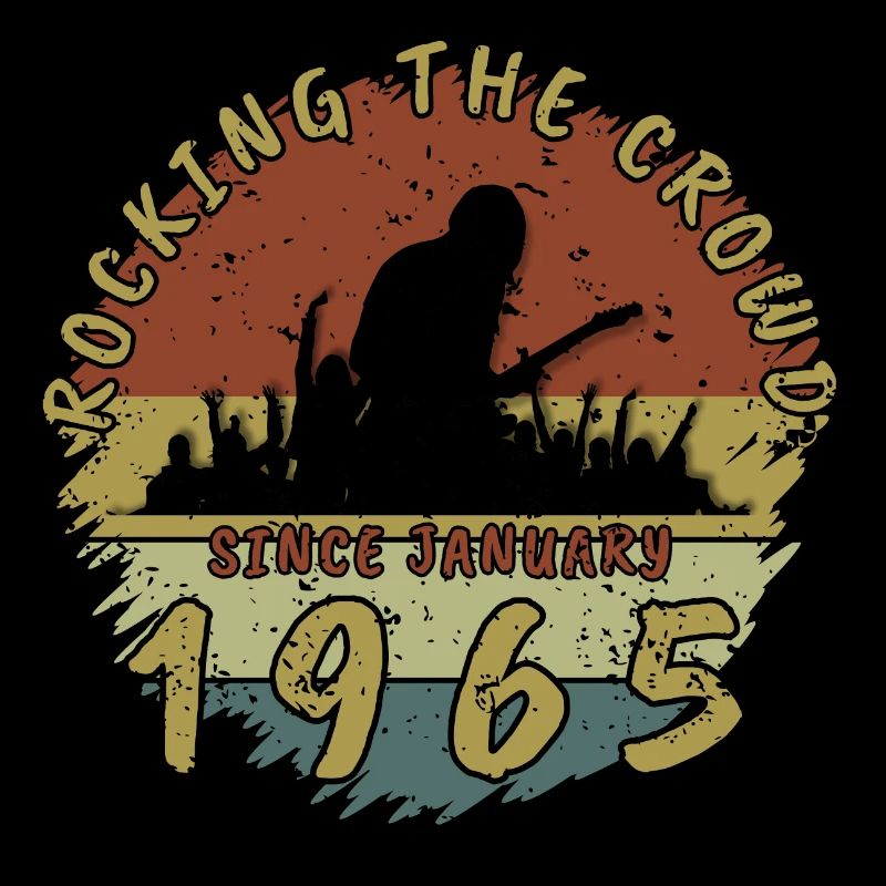 60th Birthday Rocking this planet GIT 01/1965