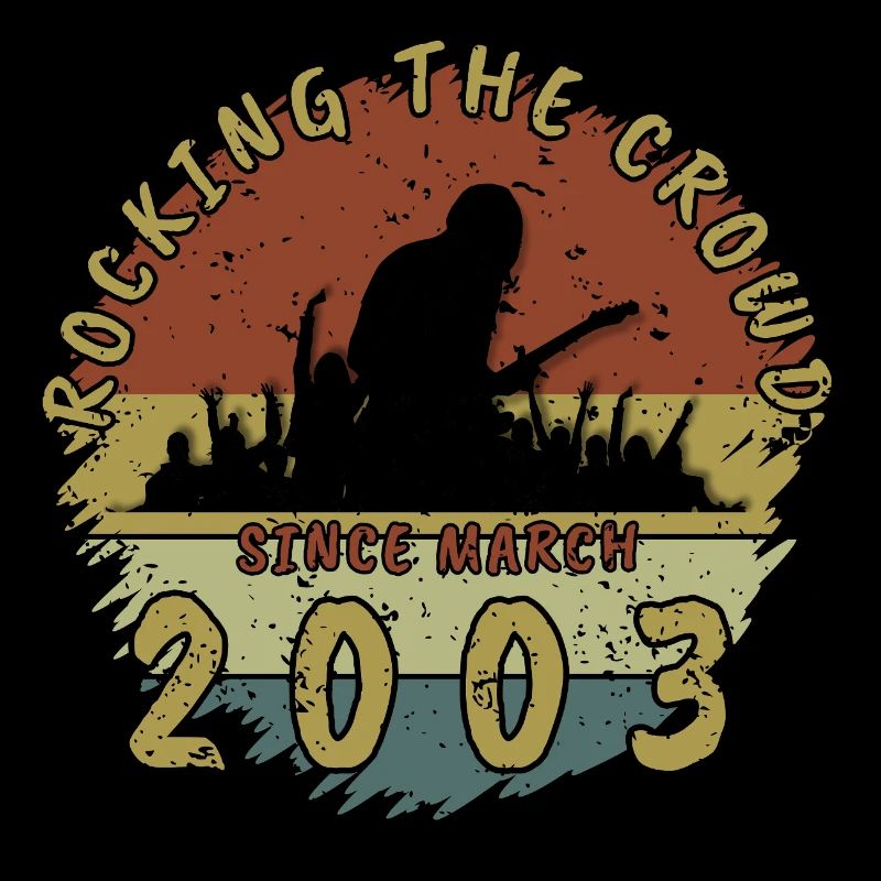 22nd Birthday Rocking the crowd GIT 03/2003