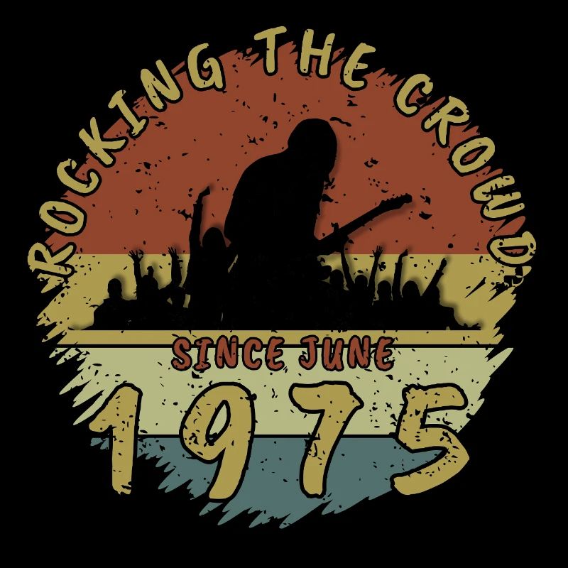 50. Geburtstag Rocking the crowd GIT 06/1975