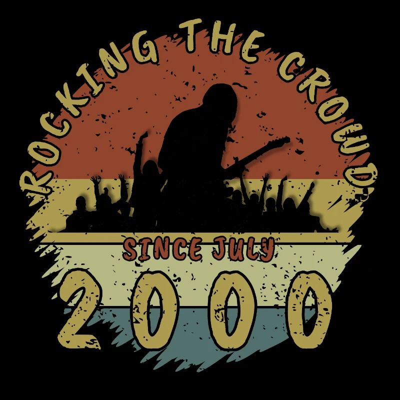 25. Geburtstag Rocking the crowd GIT 07/2000