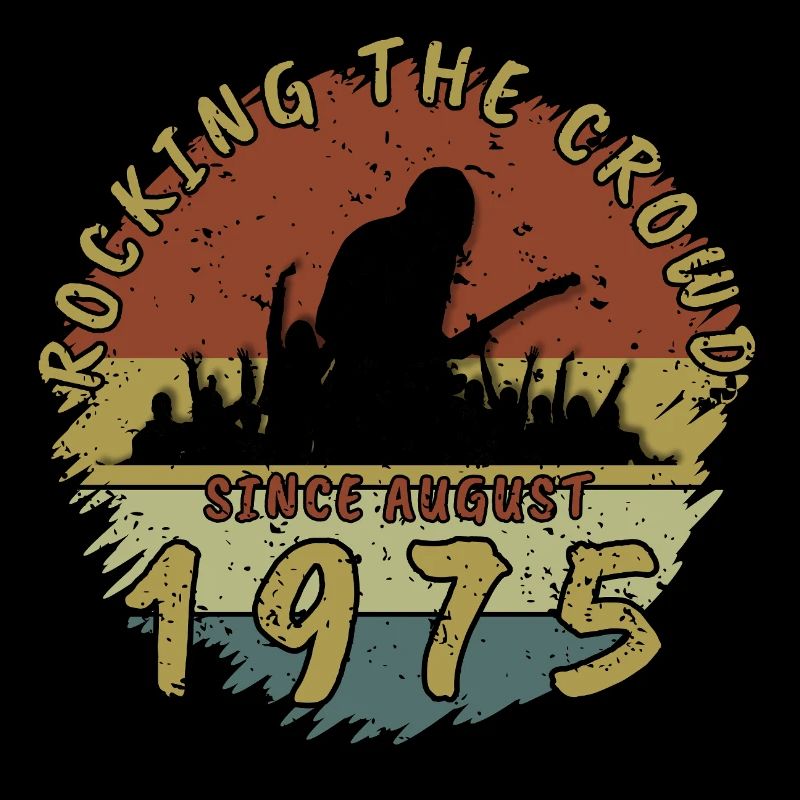 50. Geburtstag Rocking the crowd GIT 08/1975