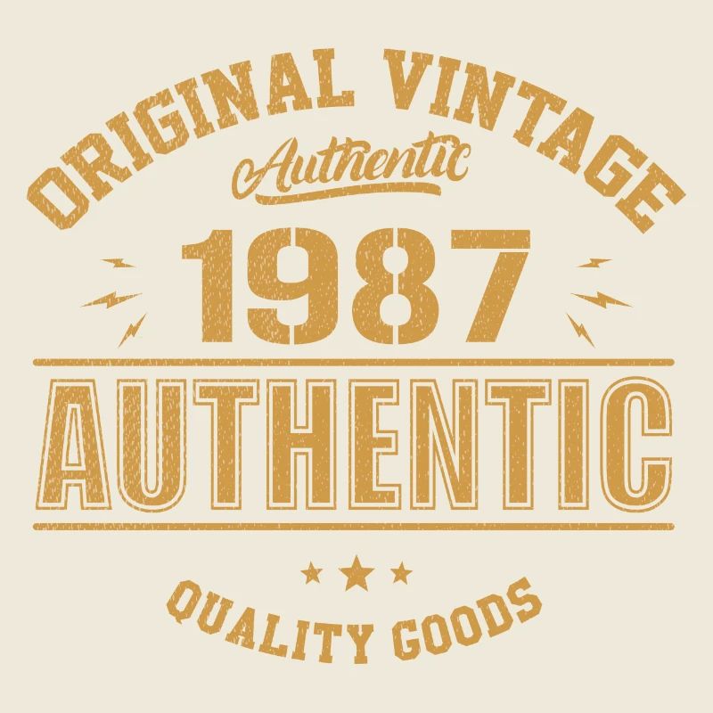 Authentisches 1987 Original 1987 Geburtstagsgeschenk