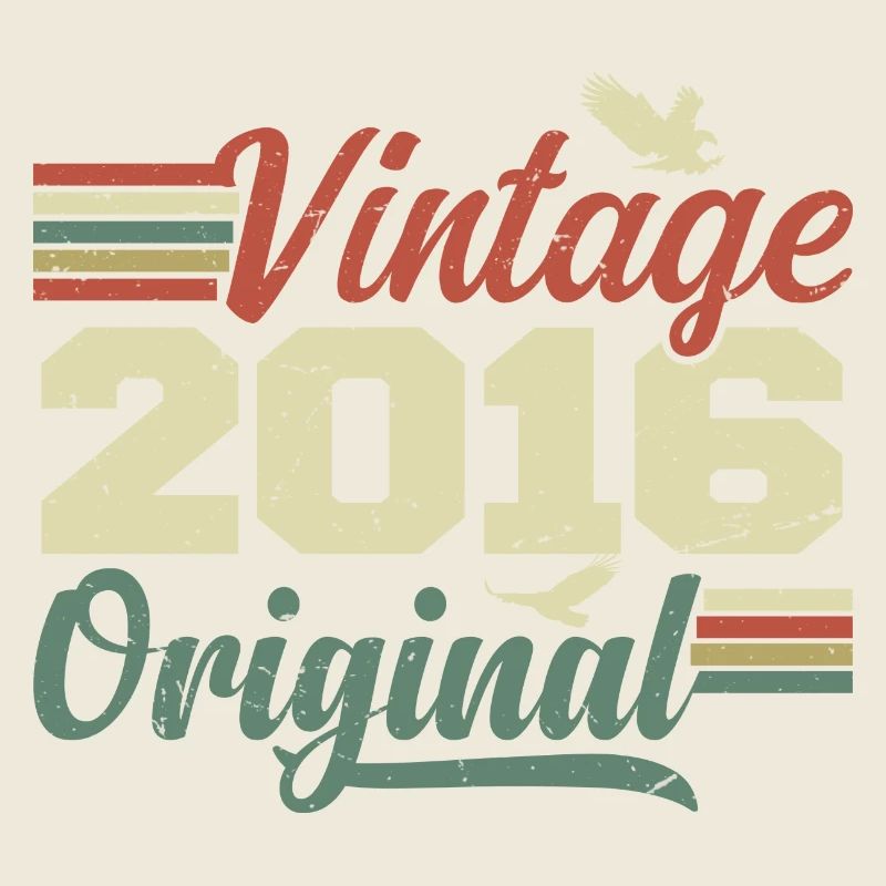Vintage 2016 Retro Anniversary Gift
