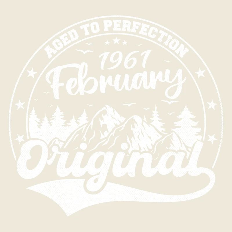 Februar 1961 Geburtstagsgeschenk Februar 1961