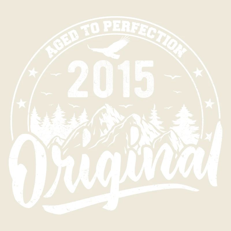 Original 2015 Vintage Birthday Gift 2015