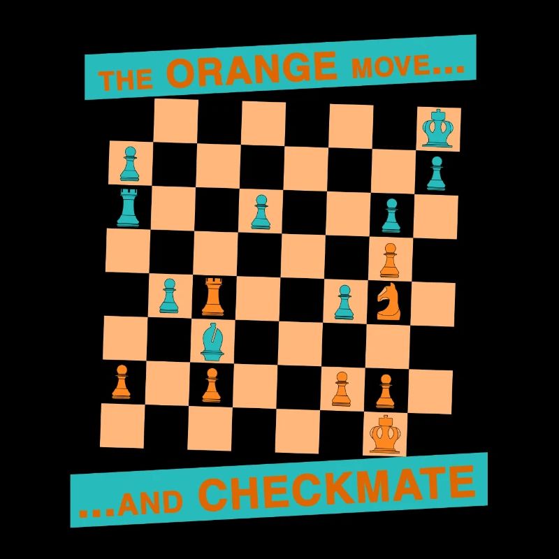 Le mouvement ORANGE ... et CHECKMATE - du crochet