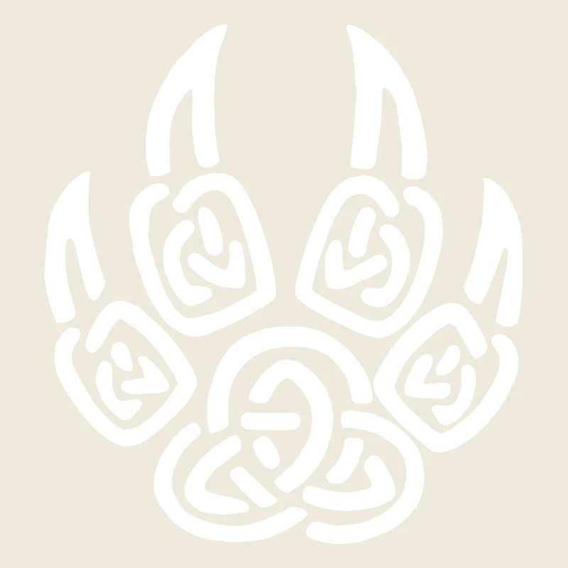 Griffes blanches de loup viking