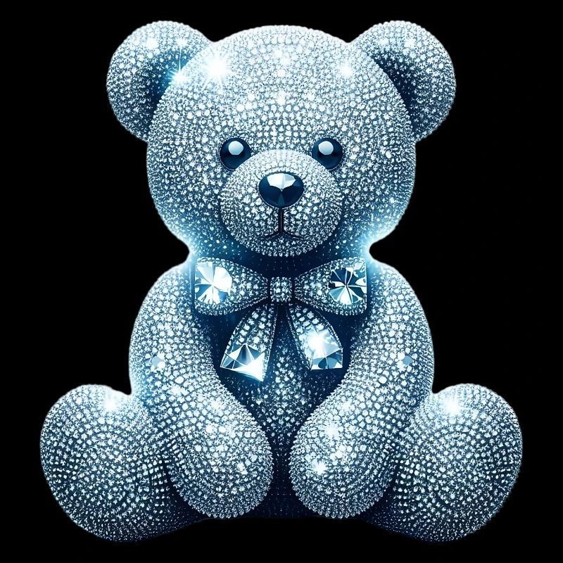 Crystal Bear Diamant Diamanten