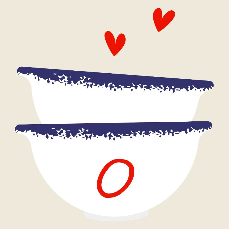 Letter o Breton bowls