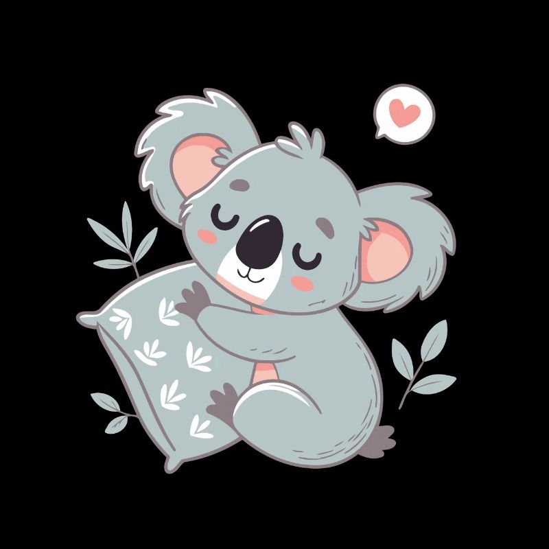 Koala Süßes Lesen und Umarmungen