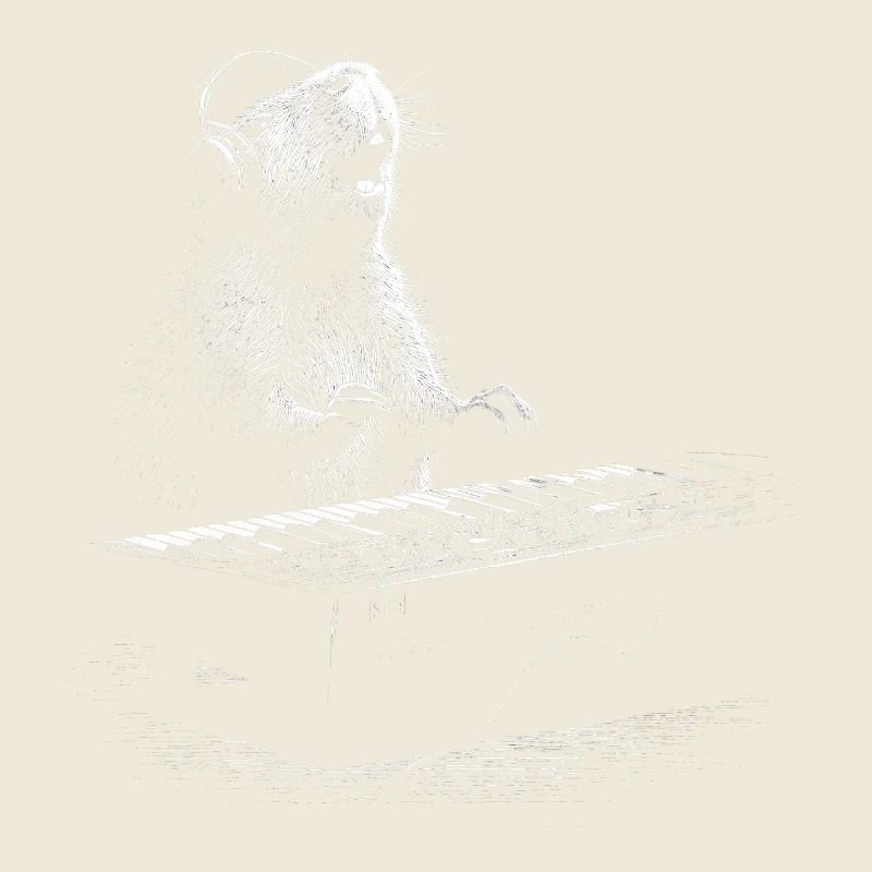 Synthétiseur de clavier Capybara DJ de musique