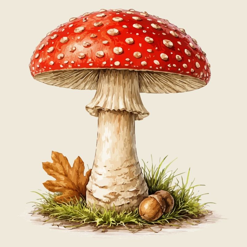 Rêve d’automne de champignon