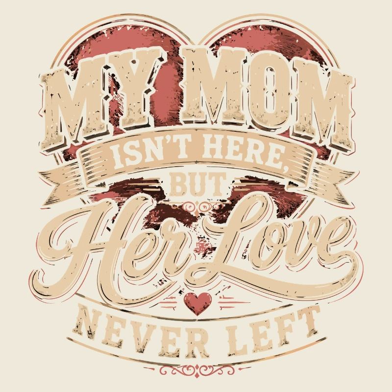 Cadeau Souvenir Maman - Her Love Never Left Vintag
