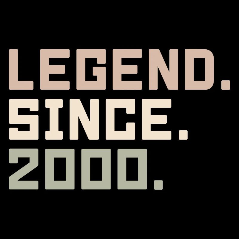Legenden wurden im 2000 geboren Geschenkideen 2000