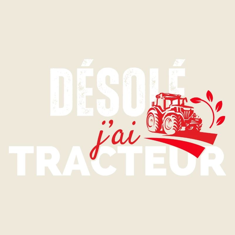 Tut mir leid, ich habe einen Traktor