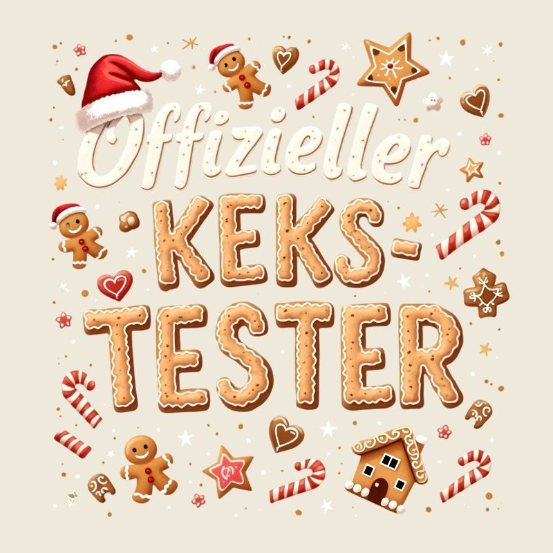 Offizieller Kekstester Weihnachten Lebkuchen