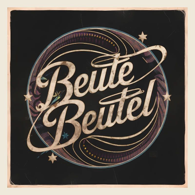 Beutebeutel Beutel Beute gold goldene Schift