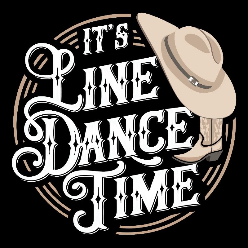 Line Dance Zeit Line Dancing Tanzen