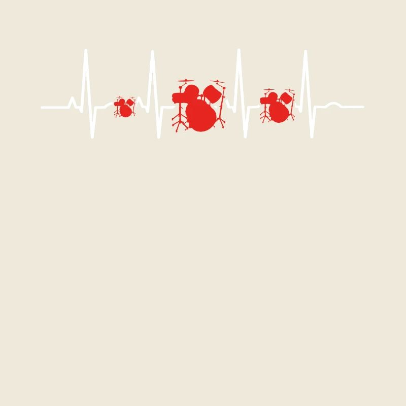 Heartbeat heart ecg evolution human DRUMMER SCHLAGZ