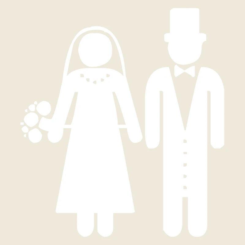 A wedding couple