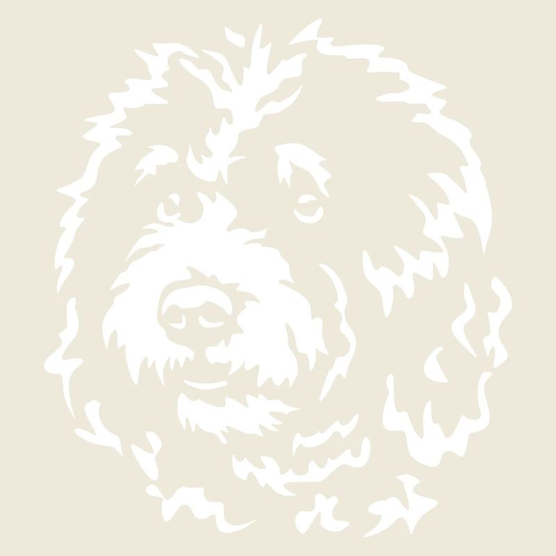 Tête de chien d’eau espagnole « Black Edition »