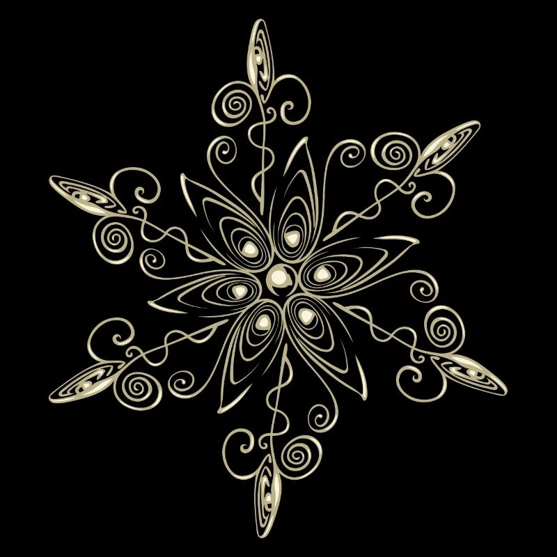 Snowflake Star Ice Crystal