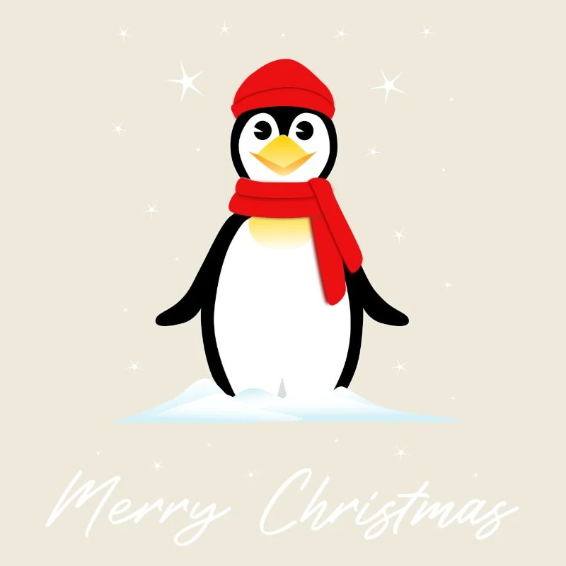 Pingouin Joyeux Noël