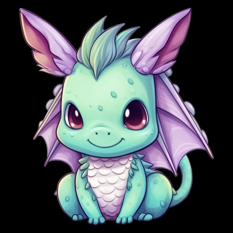 Dragon Kawaii Dessin