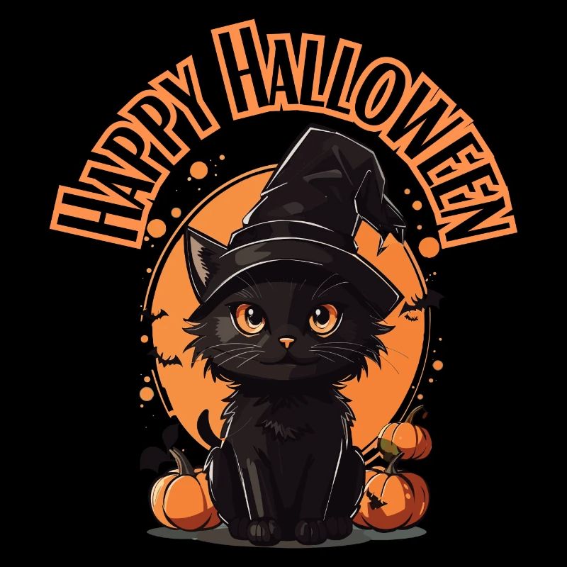Happy Halloween Cat
