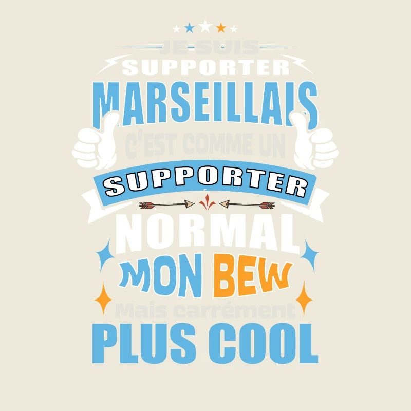 Supporter Marseillais Mon Bew