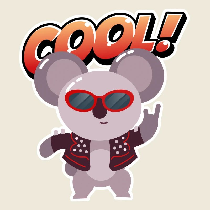 Koala in cooler Pose