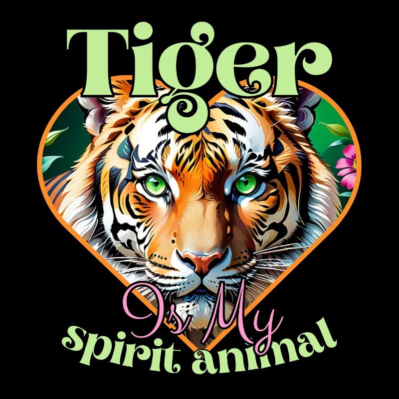 Le tigre est l’animal de mon âme.