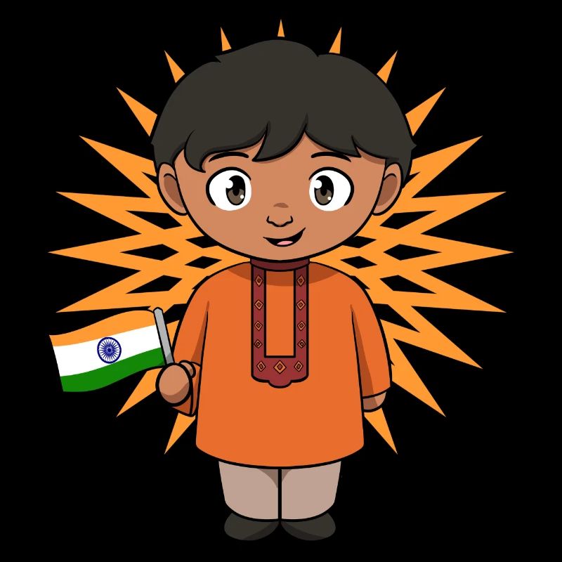 Inde Inde Hindu Pride Drapeau Pays I Cadeau