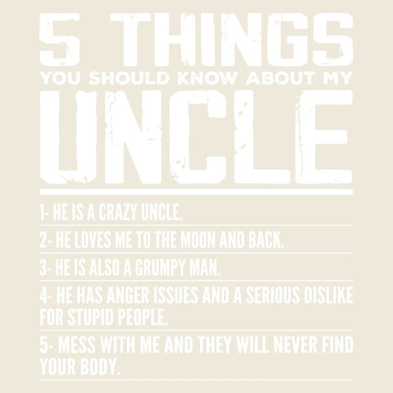 5 Things You Should Know About My Uncle Fun Uncle