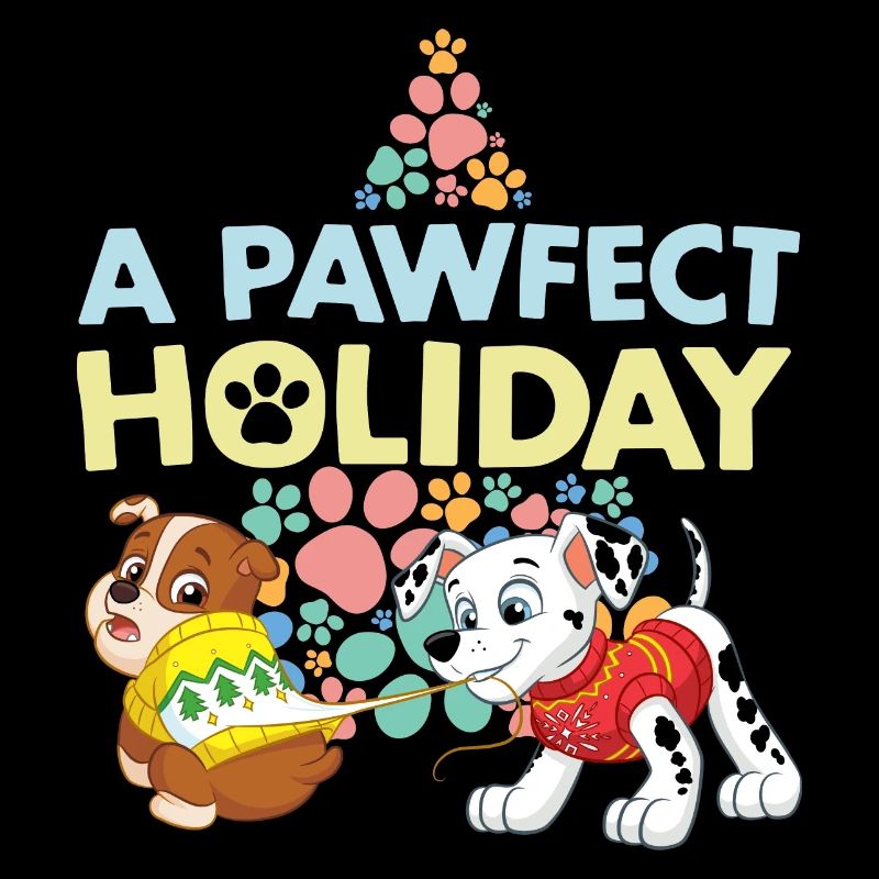 Paw Patrol Rubble & Marshall Design De Noël