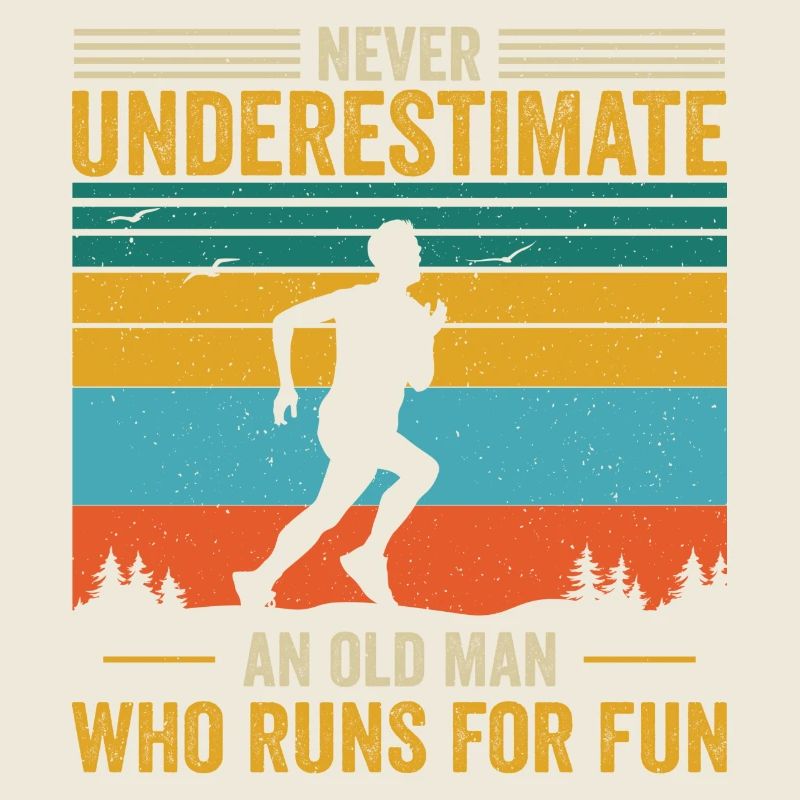 Never underestimate an old man who runs for fun