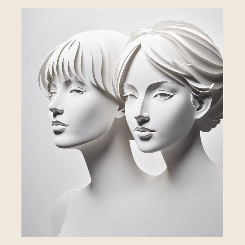 Silhouettes en papier